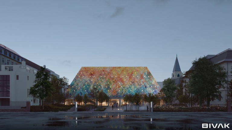 magyar építészeti múzeum terv