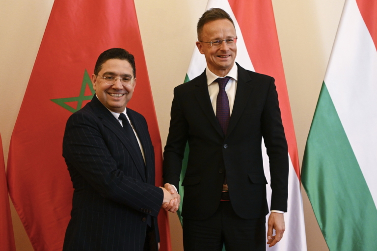 Magyar és marokkói külügyminiszter