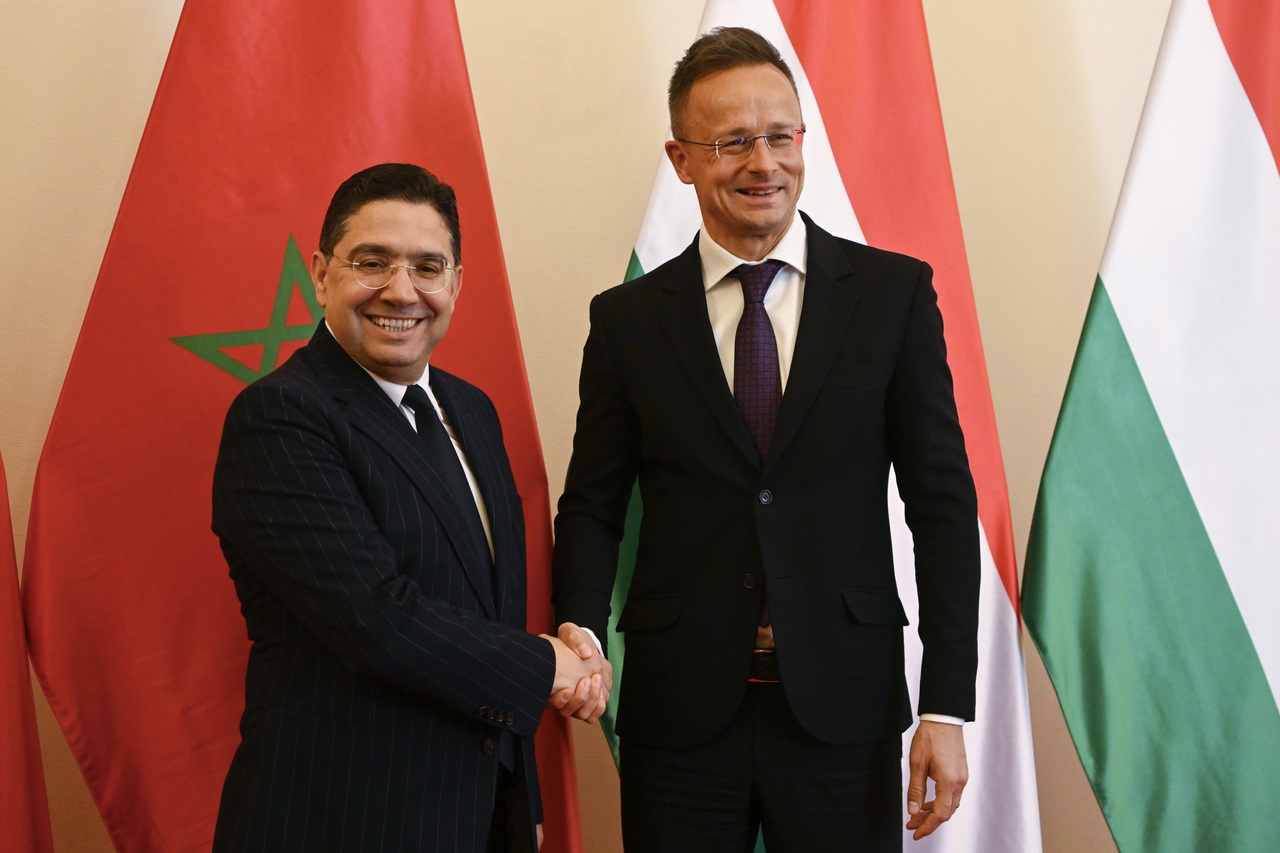 Magyar és marokkói külügyminiszter