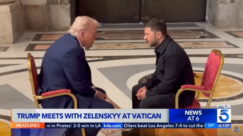 Trump Zelenszkij Szent Péter-bazilika