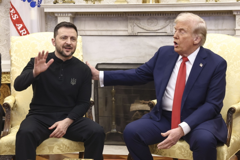 Donald Trump Volodimir Zelenszkij Oroszország Ukrajna háború