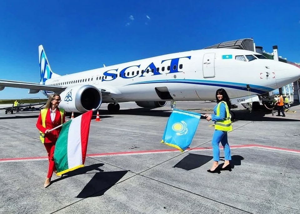 Shymkent Kazahsztán új járat Budapest
