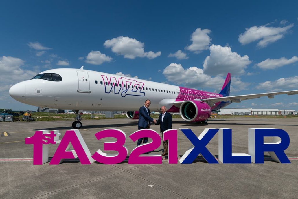Wizz Air Airbus A321XLR légitársaság