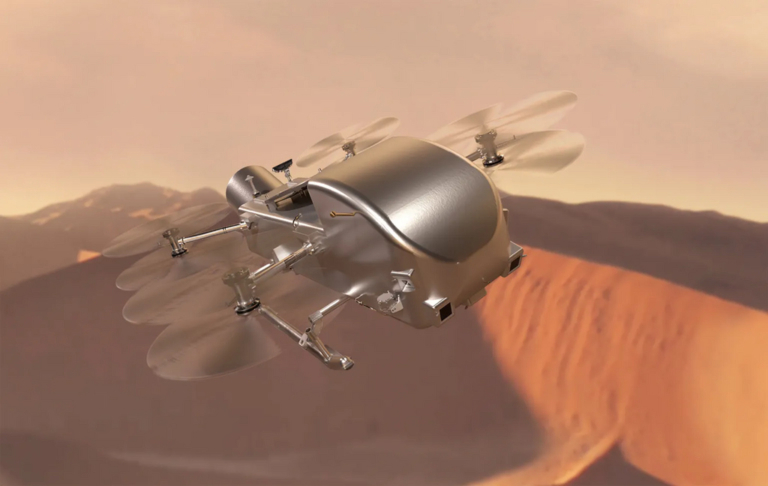 NASA Dragonfly kuldetés szaturnusz holdja titan