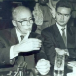 Habsburg Ottó (1912–2011) osztrák-magyar trónörökös fiával