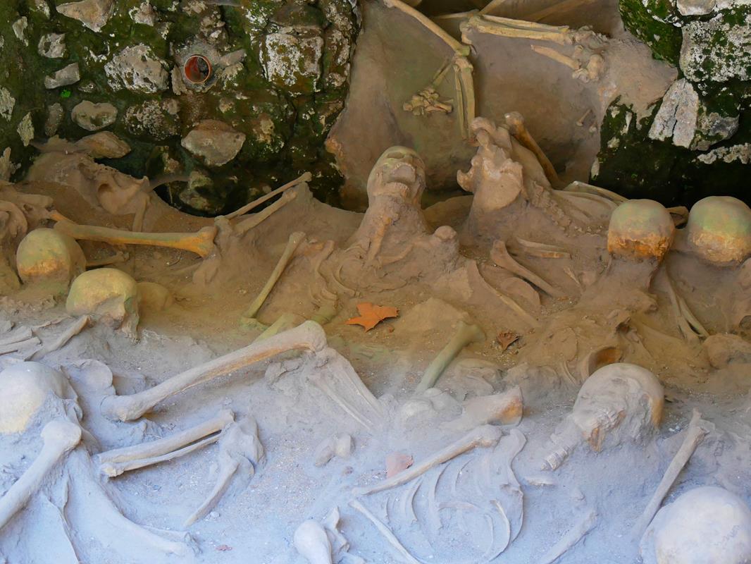 Herculaneum csontvázai