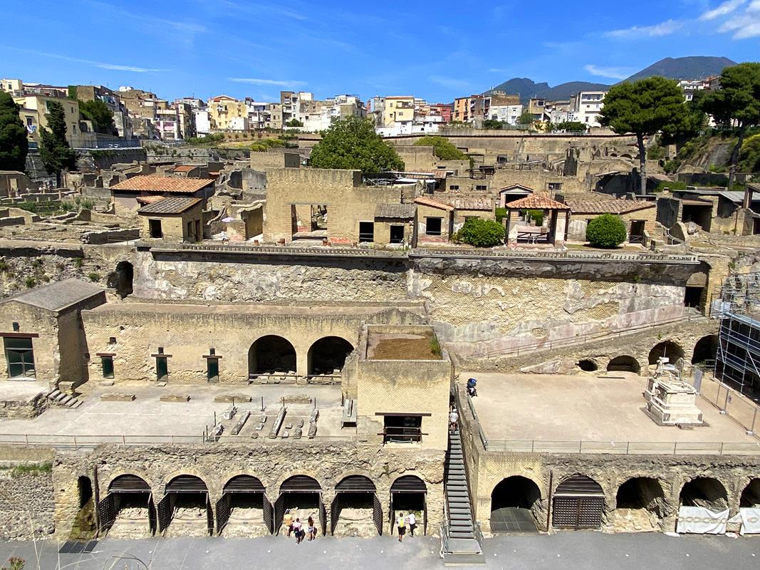 Herculaneum és a Vezúv