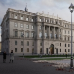 Honvéd Főparancsnokság épülete Nemzeti Hauszmann Program szobrok szobor