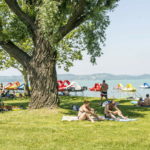 külföldi turisták Balaton nyár