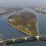Margitsziget Budapest Duna Margit-híd