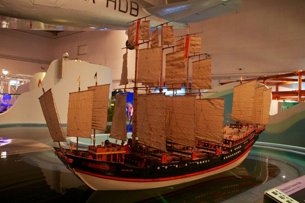 ming kincses hajó
