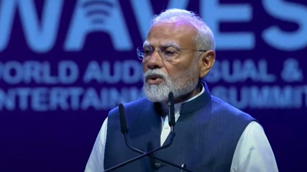 modi india miniszterelnök waves 2025 média waves 2025