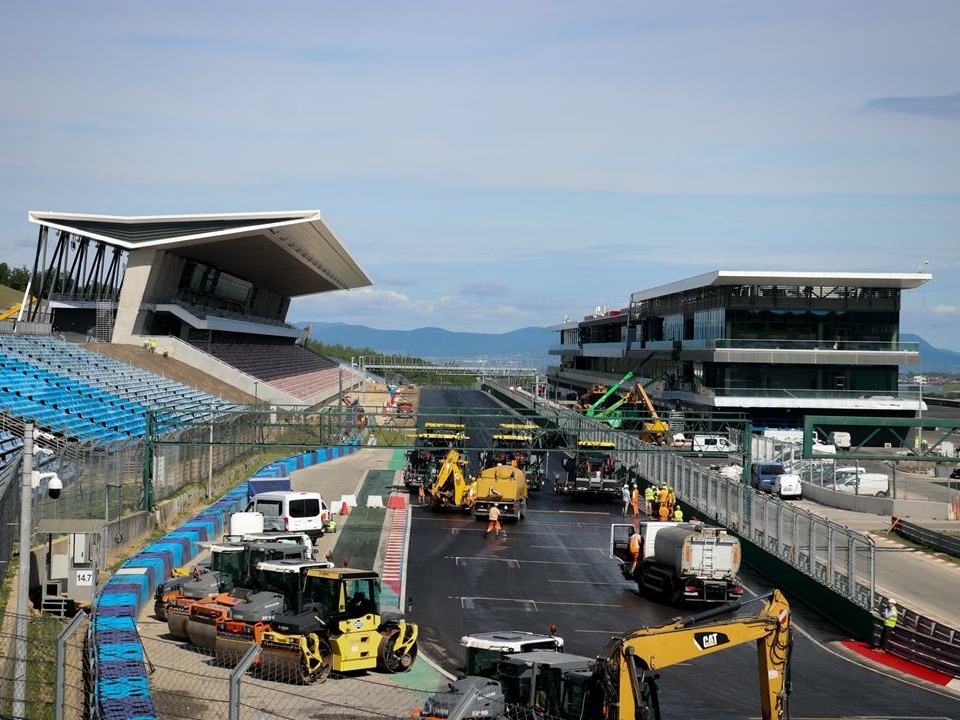 Hungaroring felújítás fontos mérföldkő