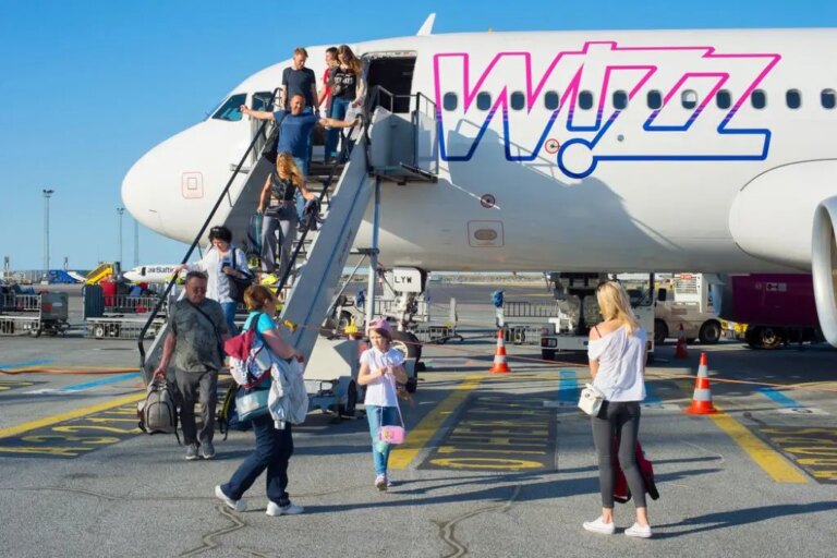 Wizz Air utasok, légitársaság, utazás, Közép-Európa