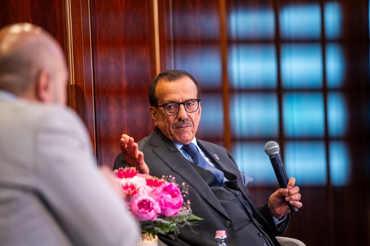 Arab üzleti ikon Budapesten: Al Habtoor a fiatalok támogatásáról és magyarországi terveiről beszélt. Fotó: Al Habtoor Palace Budapest