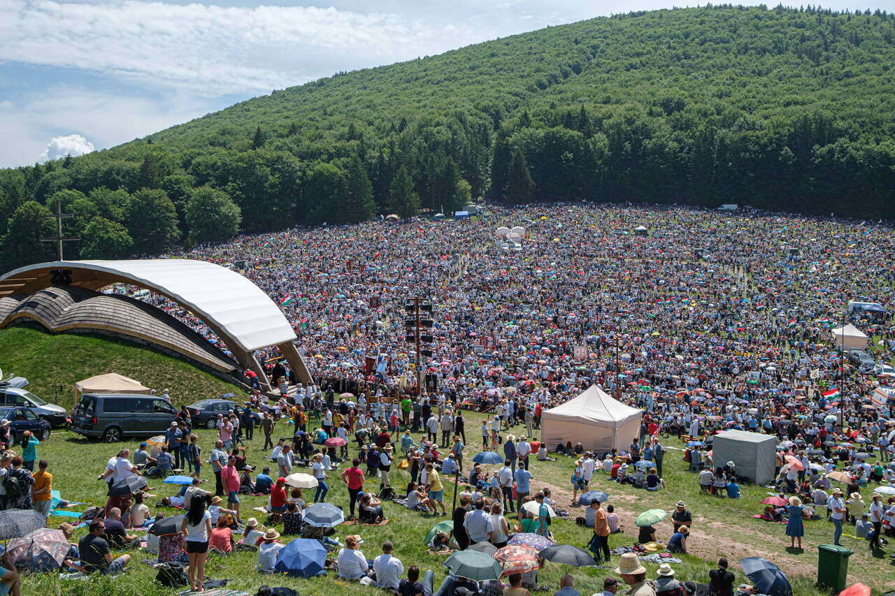 csíksomlyó zarándoklat búcsú zarándokok Csíksomlyói búcsú 2022