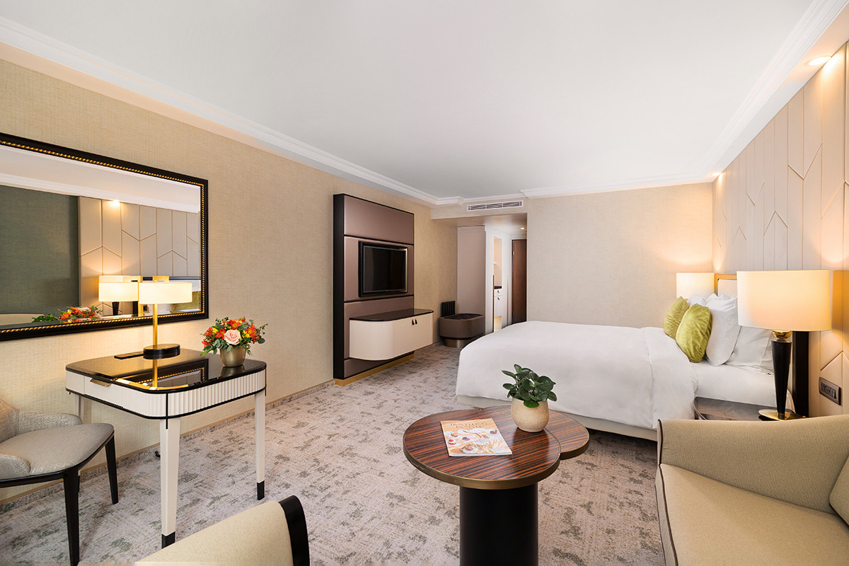 Kempinski Hotel Corvinus Budapest deluxe szoba