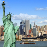 Szabadság-szobor New York USA Egyesült Államok angol nyelv hivatalos nyelv