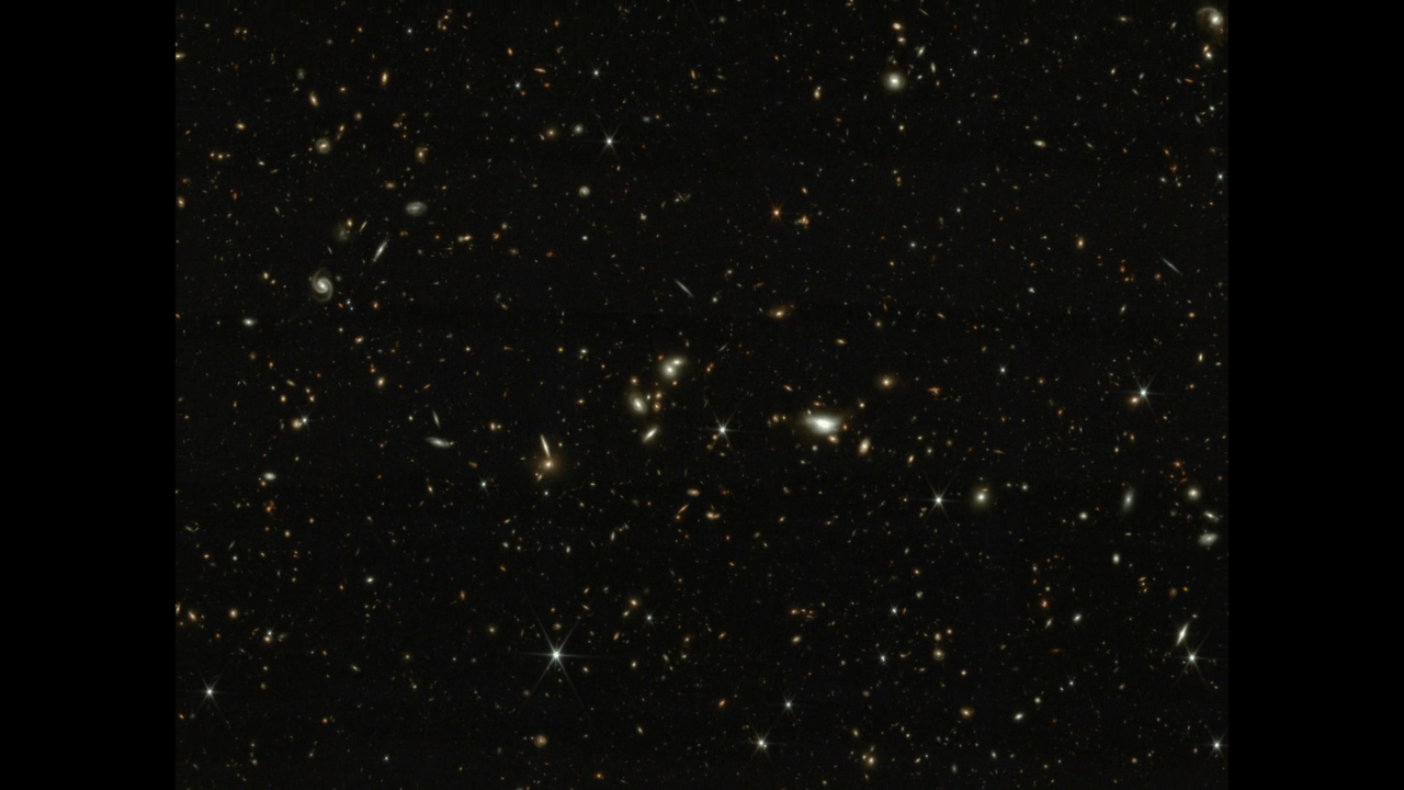 COSMOS Web galaxis-térkép