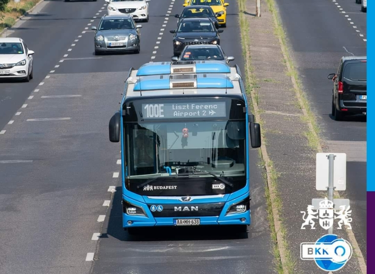 Sűrűbben járnak majd a repülőtérre a 100E autóbuszok