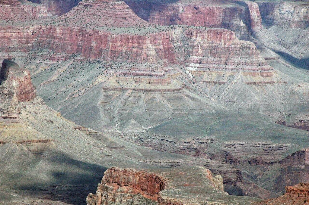 Grand Canyon Arizona tonto-csoport kőzetminták 