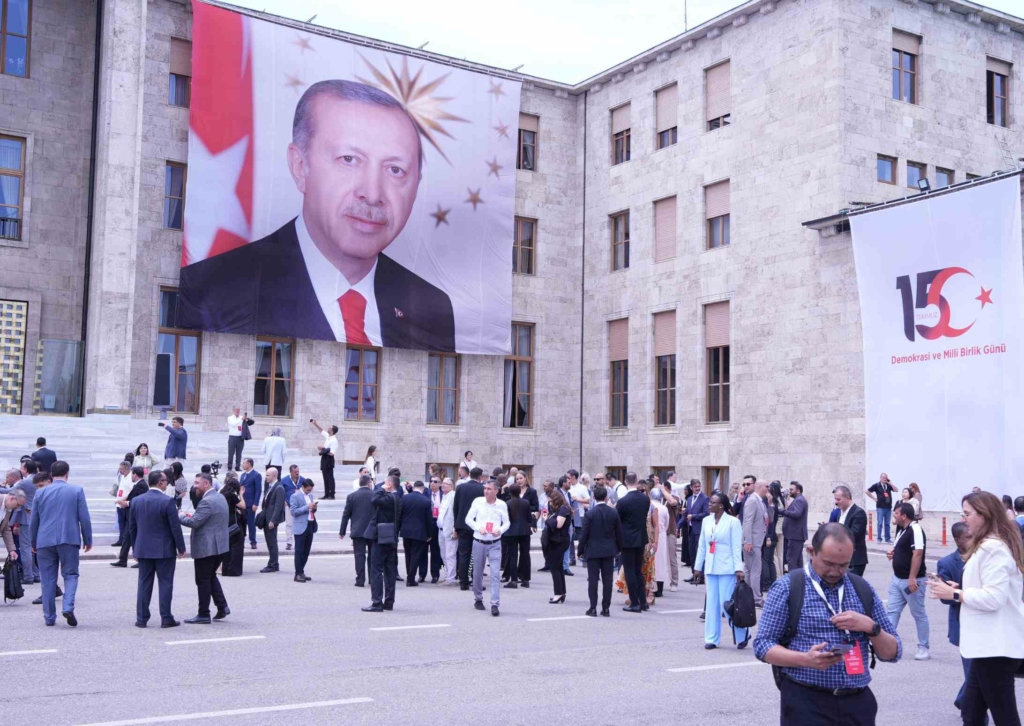 Erdogan Törökország Demokrácia Múzeum Ankara