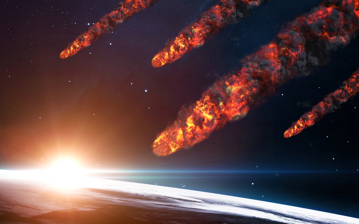 aszteroida meteoreső