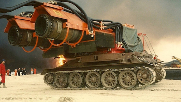 Big Wind tűzoltó magyar mérnökök kuvait öbölháború