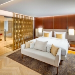 a budapesti Kempinski Hotel Corvinus elnöki lakosztálya