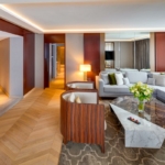 A budapesti Kempinski Hotel Corvinus elnöki lakosztálya