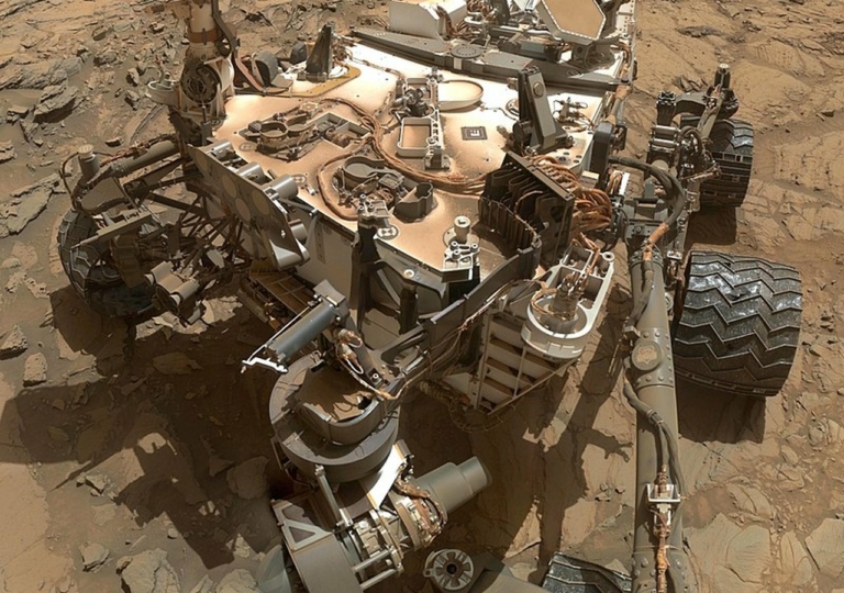 Curiosity marsjáró felfedezés kristálykőzet talált Marson kén elemi