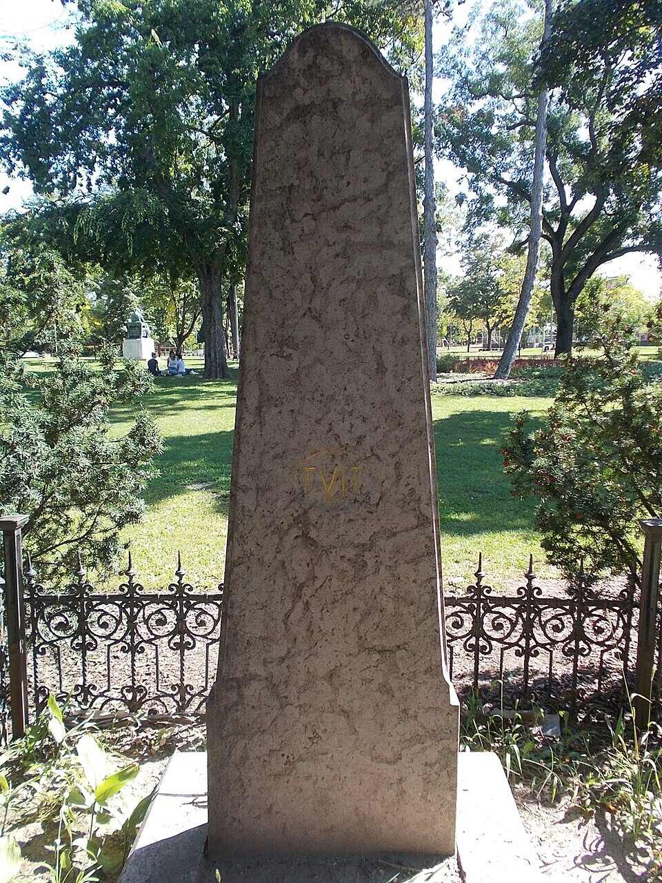 Grabstein Jakab Horváth, 'Fuit'