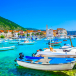 Komiza Vis Horvátország Adria