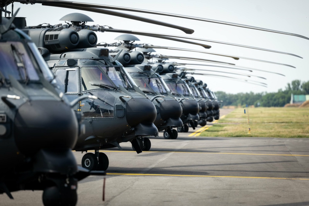 Magyar Honvédség helikopter flotta