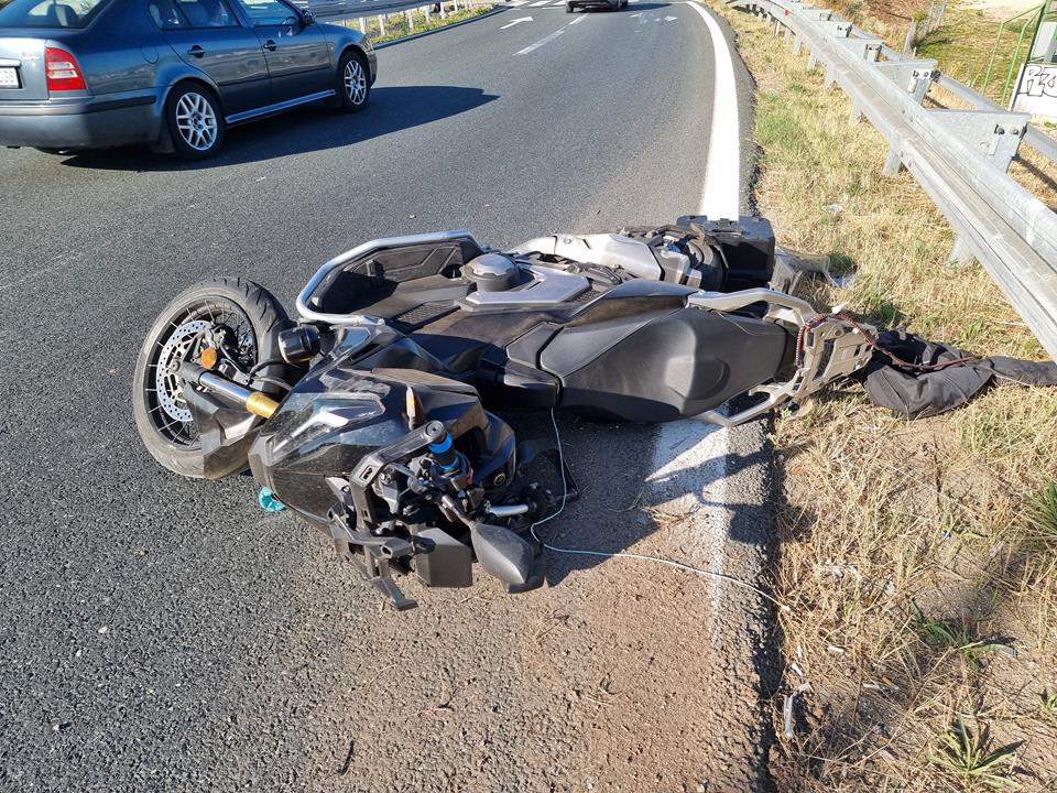 Magyar motoros balesete Szarajevó mellett