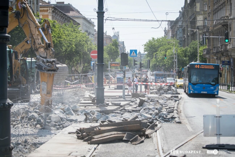 Nagykörút villamos felújítás