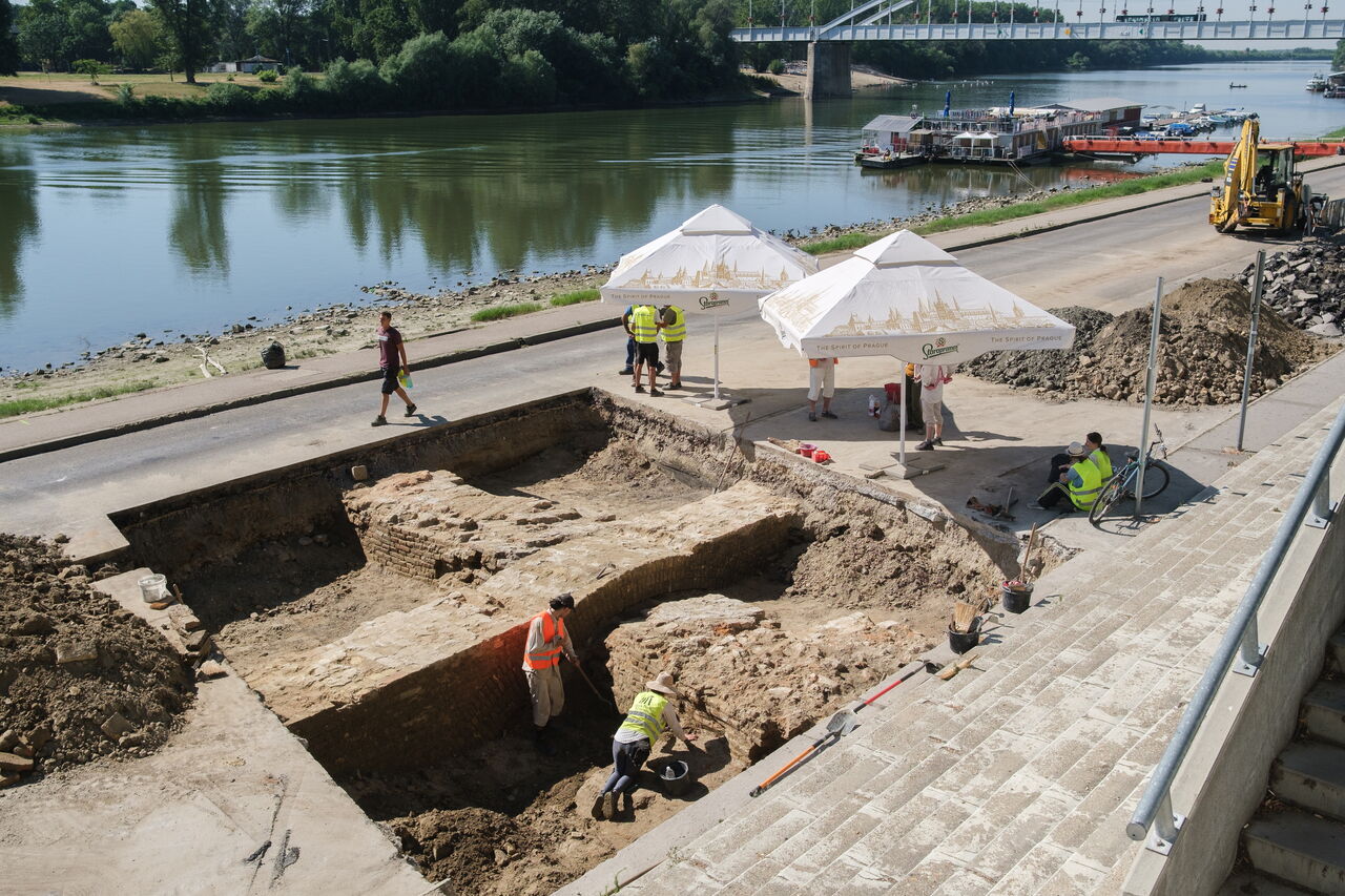 Szeged Rakpart Ásatás