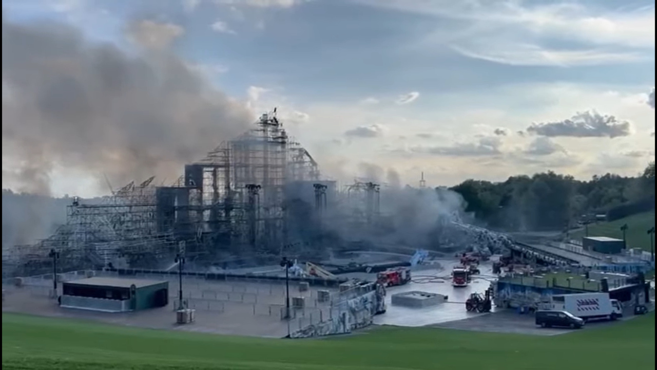 tomorrowland tűz nagyszínpad