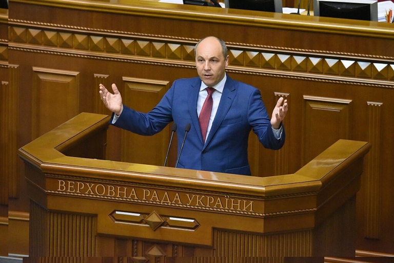 Andrij Parubij 2017-ben ukrán parlament volt elnöke gyilkosság