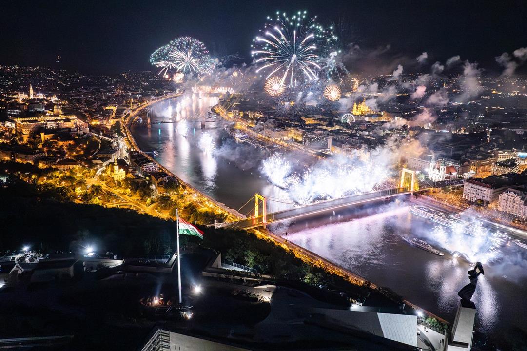 Augusztus 20-i tűzijáték Budapesten
