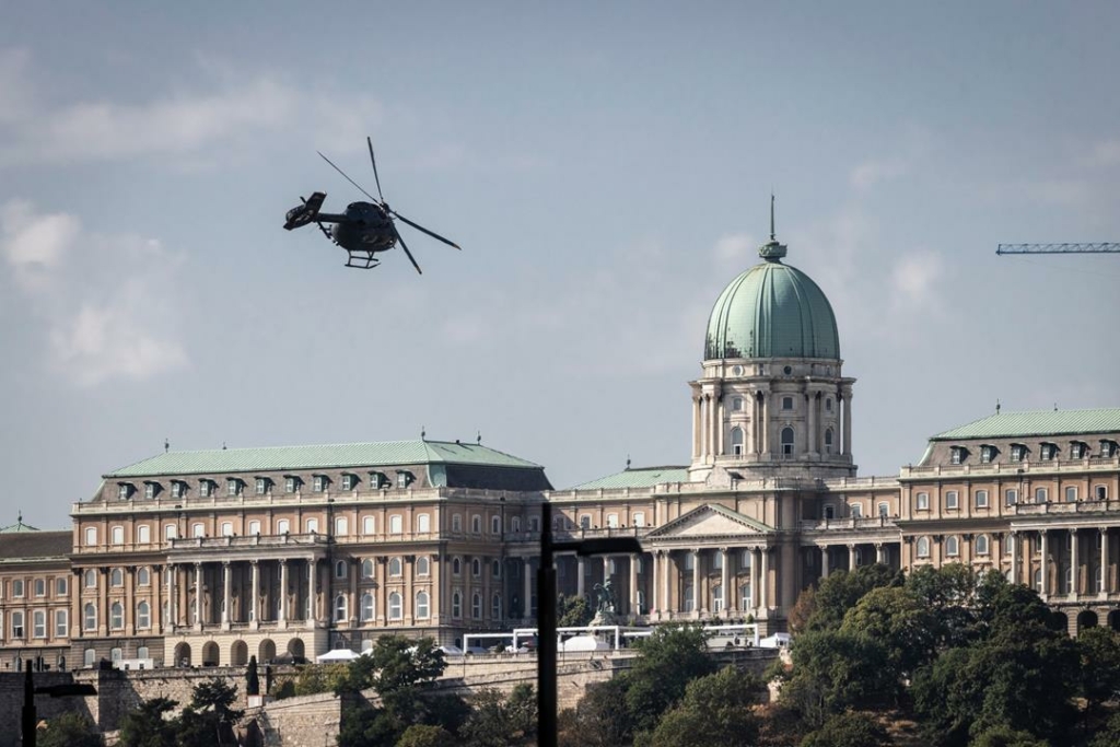 Légi parádé Budapesten augusztus 20-án
