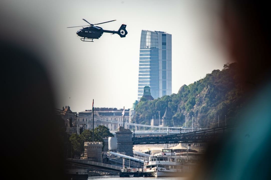 Légi parádé Budapesten augusztus 20-án