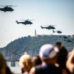Légi parádé Budapesten augusztus 20-án