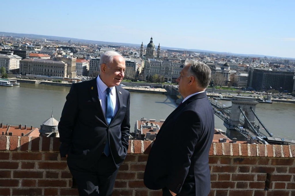 Netanjahu és Orbán Viktor Budapesten holokauszt 