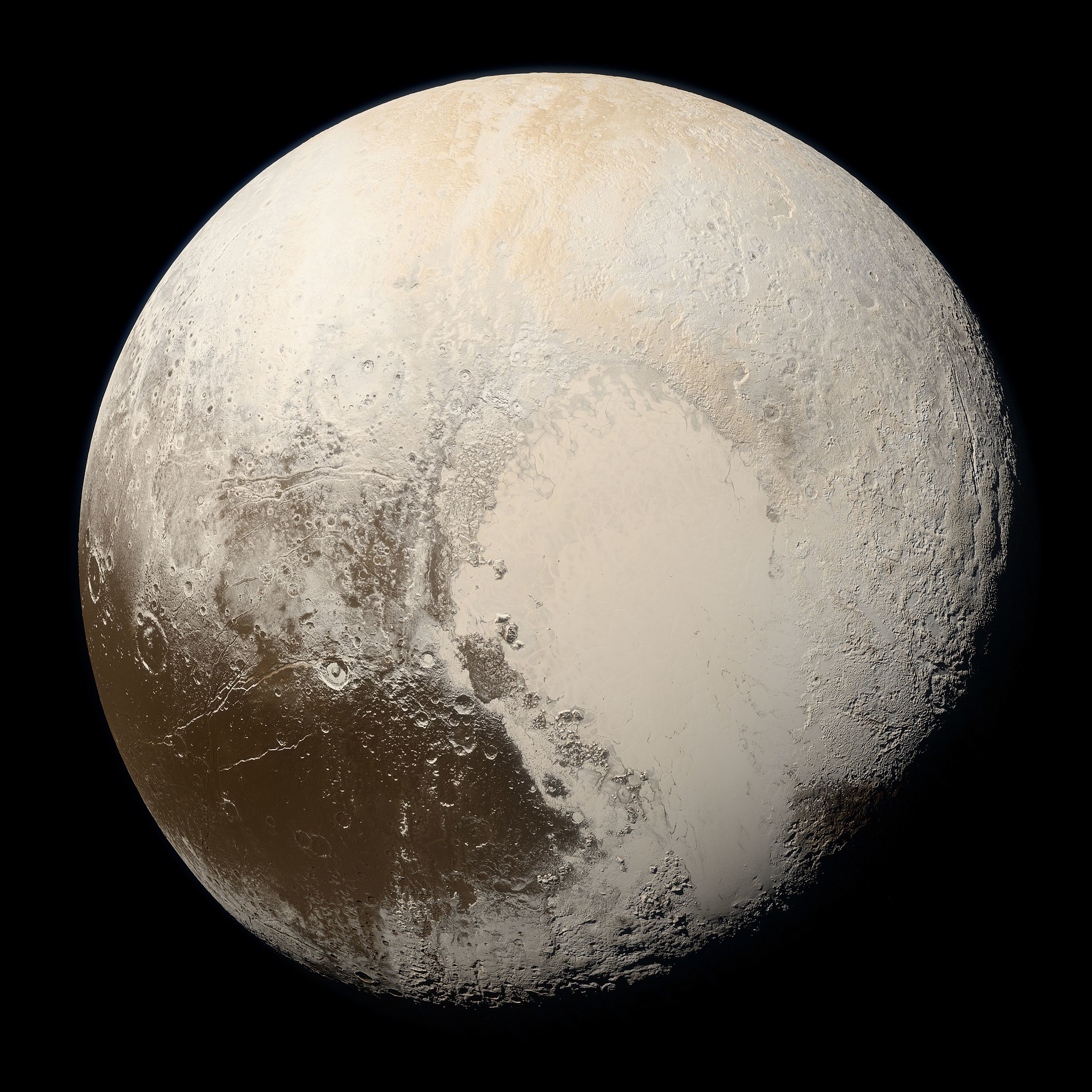 Pluto szív alak Nasa világűr Mars