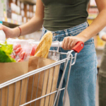 skorpió egy bevásárlószatyorban