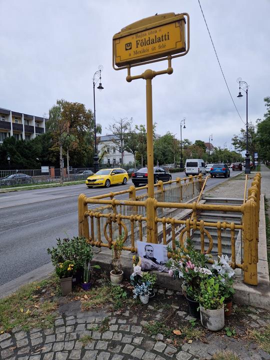 Navalnij emlékmű Budapesten
