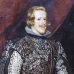 Habsburg IV. Fülöp spanyol király barna és ezüst színben, Diego Velázquez, 1631 körül, olajfestmény vásznon, National Gallery, London, Anglia, Nagy-Britannia