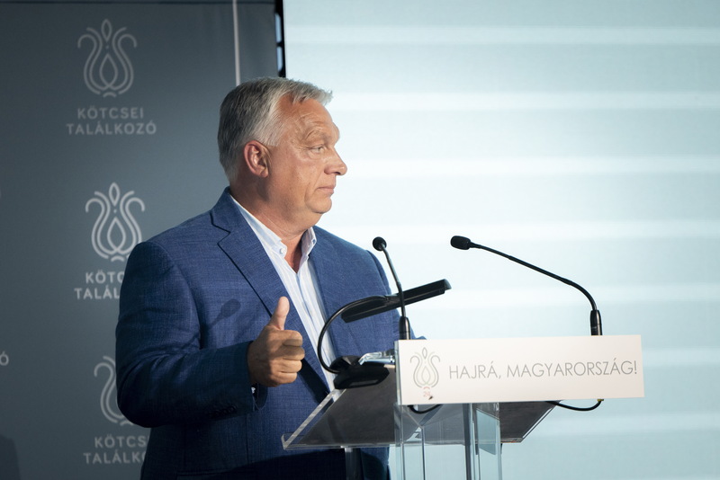 Orbán kötcsei piknik EU fenyegetés (1)