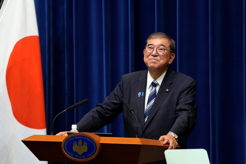Shigeru Ishiba Japán miniszterelnök